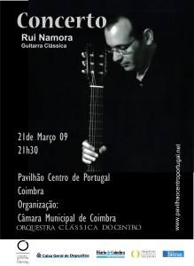 Recital em Coimbra no Pavilhão do Centro de Portugal